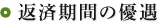 返済期間の優遇